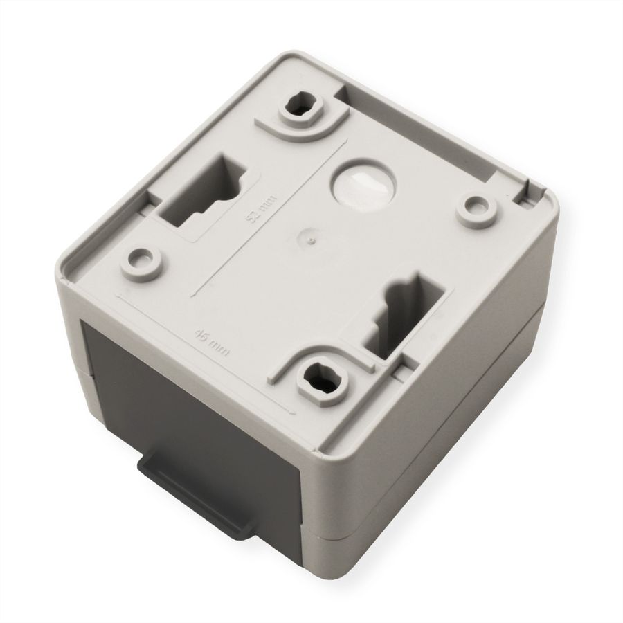 EasyLan preLink / fixLink Opbouw doos grijs