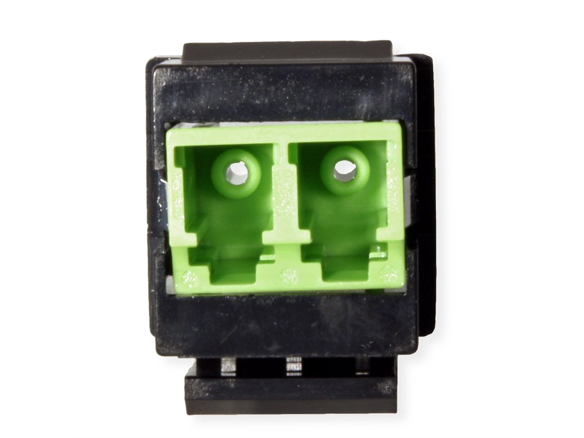 ROLINE Keystone glasvezeladapter LC/LC Duplex, Multimode, OM5