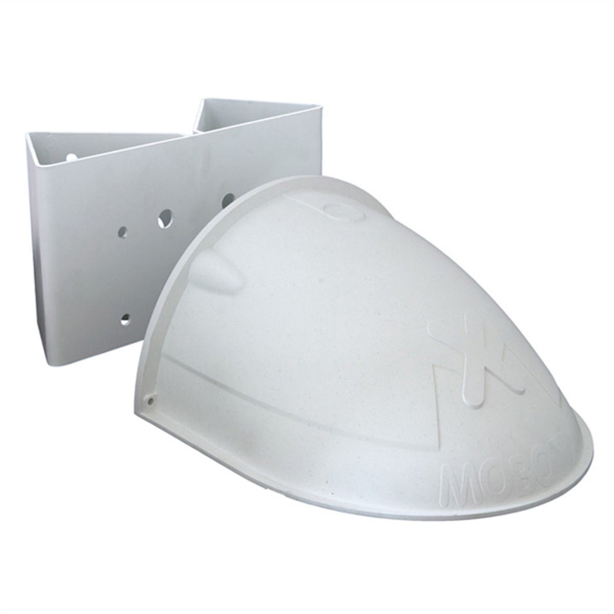 MOBOTIX Mast-/Eckhalter und Wandhalter für D1x (MX-D15-OPT-WHMH-Set)