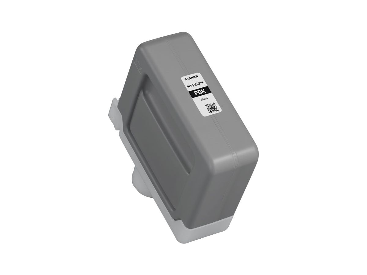 Canon PFI-3300PBK inktcartridge 1 stuk(s) Origineel Foto zwart