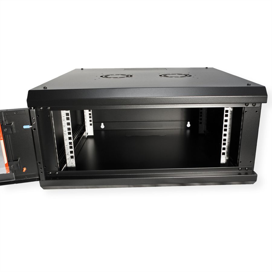 ROLINE 19" Wall Cabinet Basic Plus 4U, 600x600 BxT black