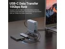 VALUE Dockingstation USB-C, HDMI/DP 4K60, Gigabit Ethernet, USB-A, USB-C, PD, SD/microSD, Audio