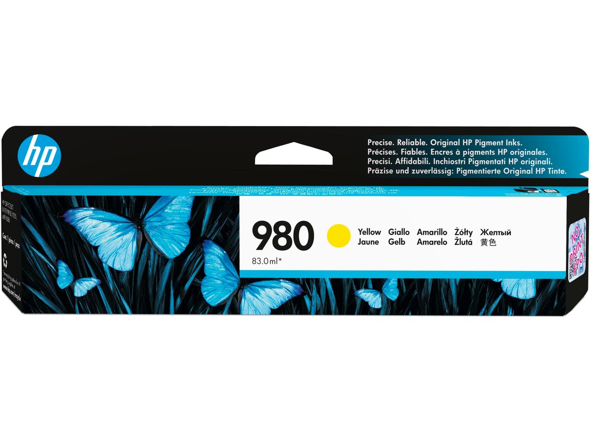 HP 980 Yellow Original Ink Cartridge