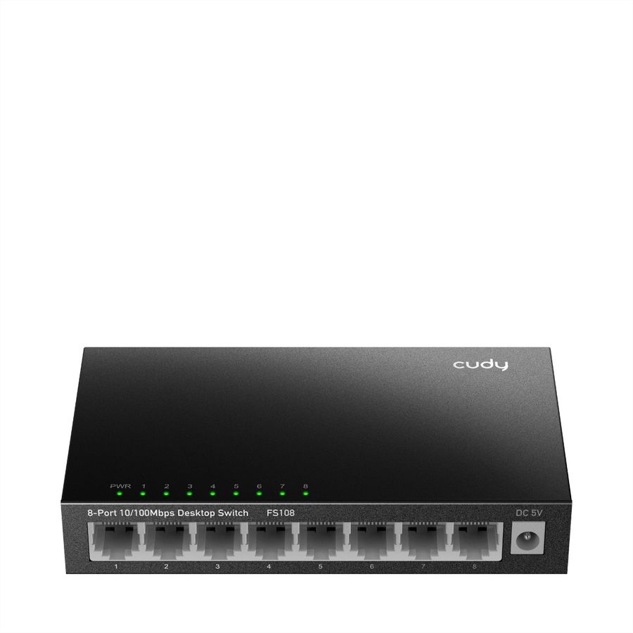 CUDY FS108 8-poorts 10/100 Desktop Switch