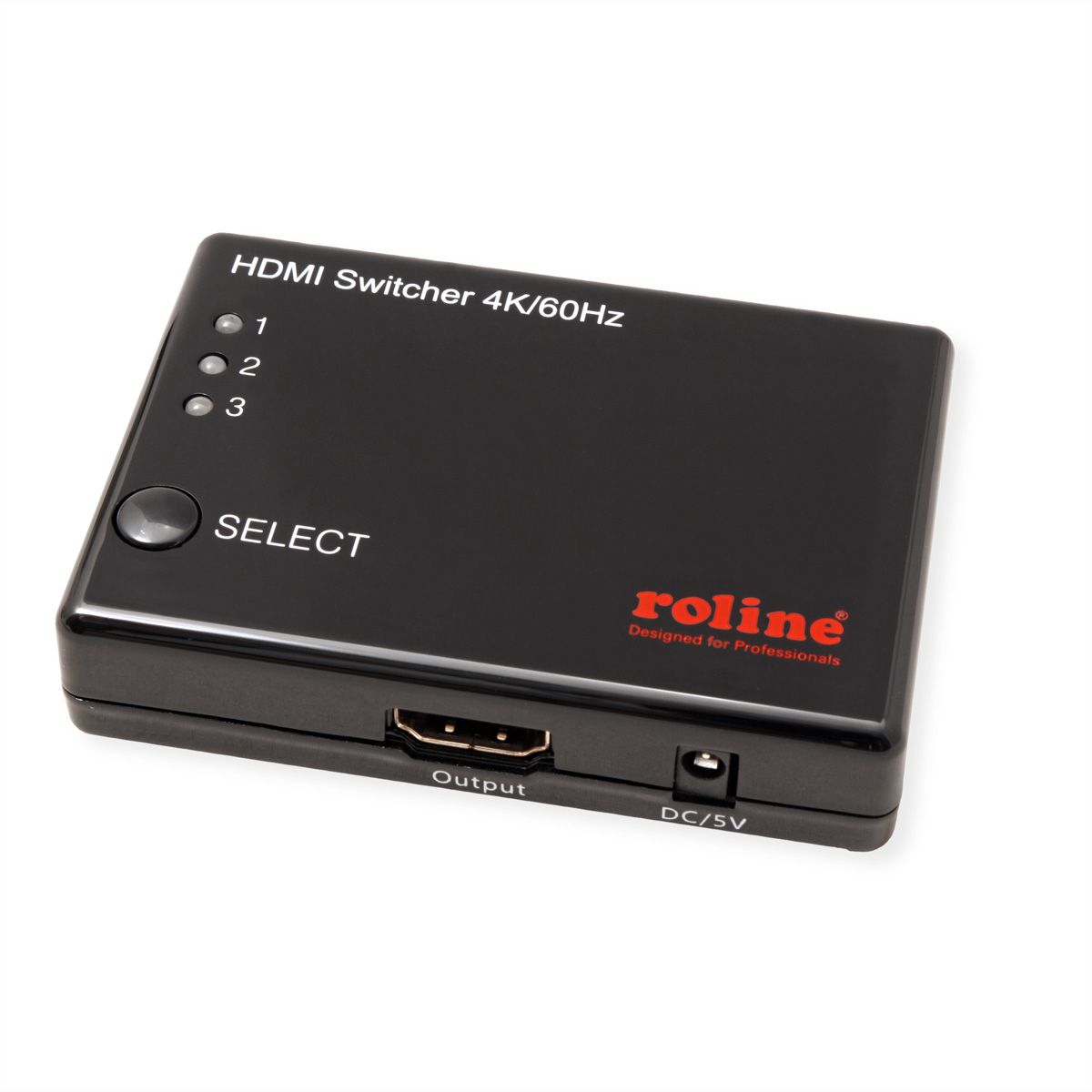 ROLINE 4K HDMI Switch, 3-voudig