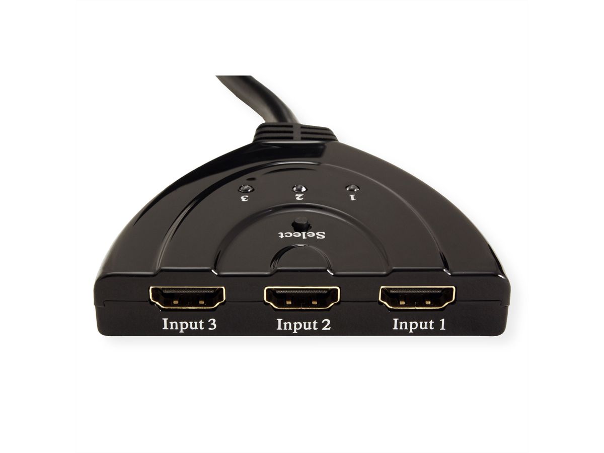 VALUE HDMI Switch, Automatic, 3-way