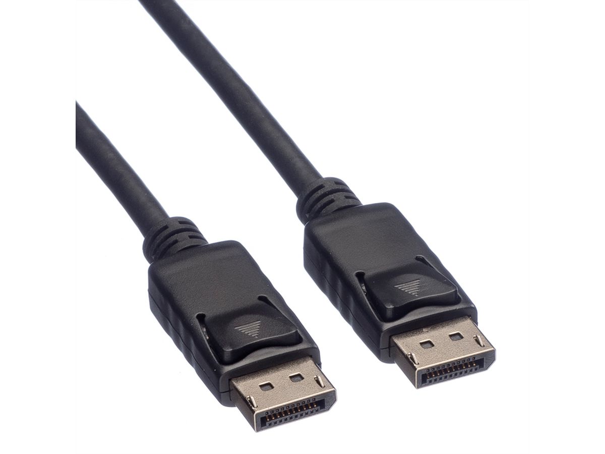 ROLINE DisplayPort Kabel, DP M/M, LSOH, zwart, 1 m