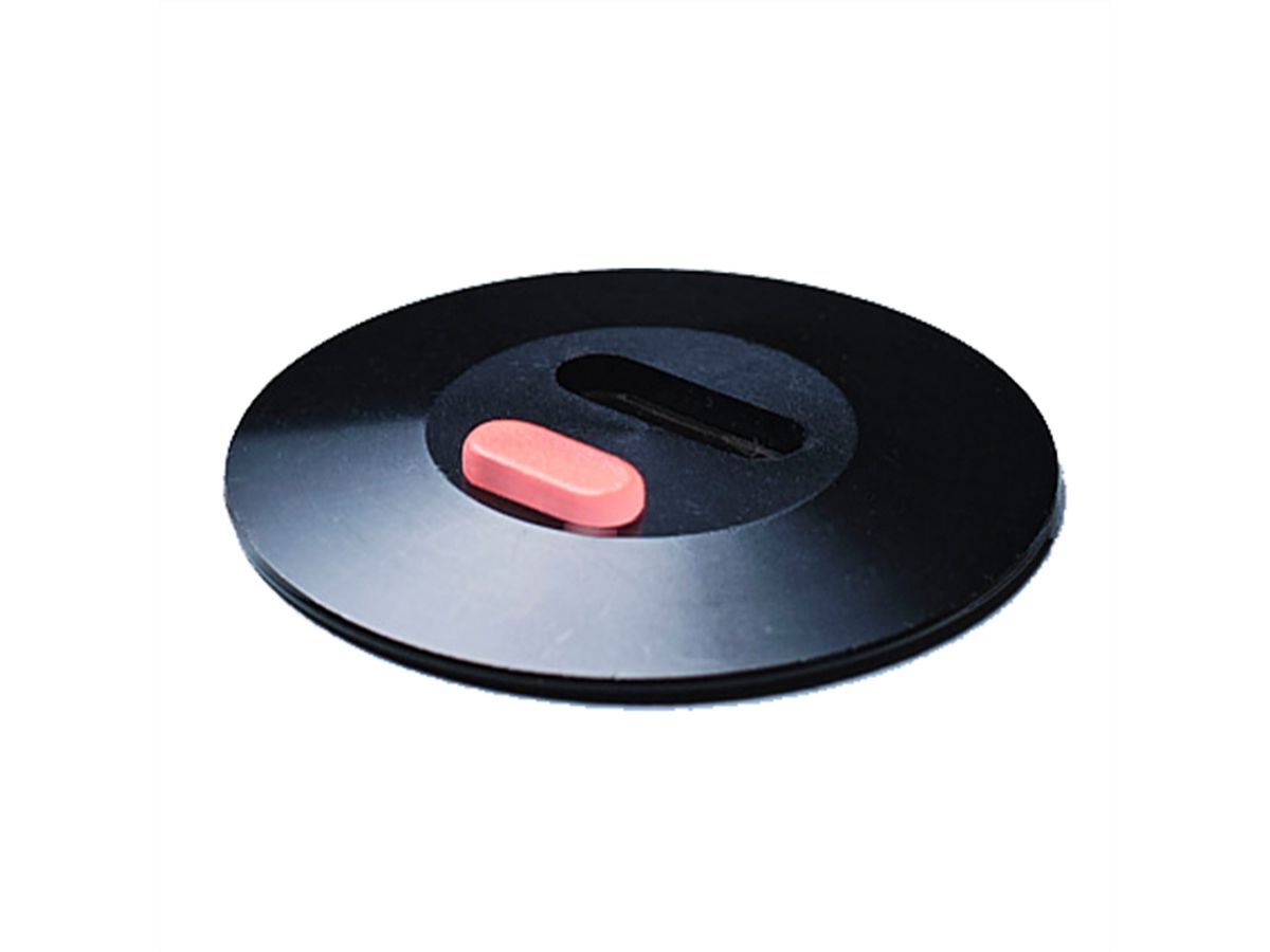 BACHMANN LED-stopcontact Alu 1,0m zwart