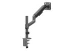 STANDARD Pole-Mounted Monitor Arm, Mechanical Spring, 17–32 inch, max. 10 kg, black