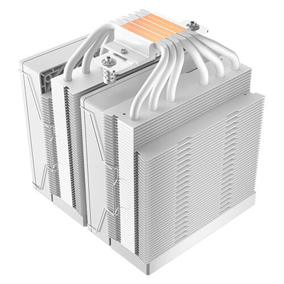 ANTEC F620 Digital Pro W CPU Cooler, Processor fan