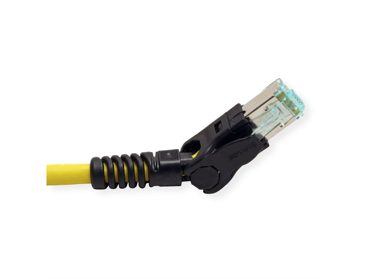 EasyLan VarioBoot Patch cable Cat.6A, S/FTP, yellow, 2 m