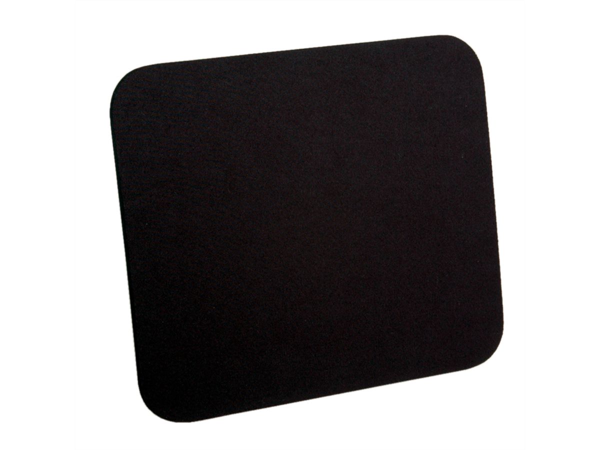 ROLINE Mouse Pad, Cloth, black