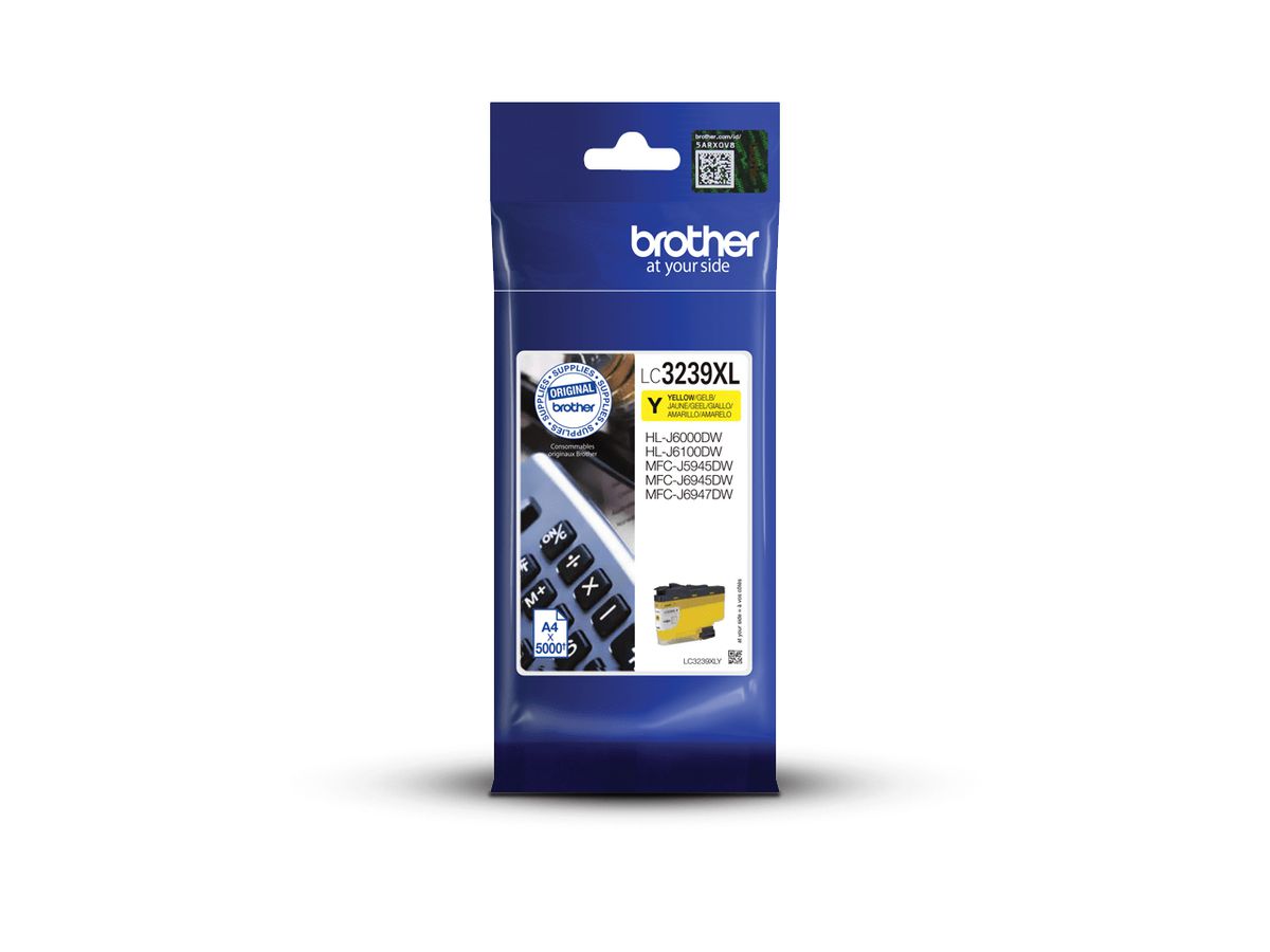 Brother LC3239XLY ink cartridge 1 pc(s) Original Yellow