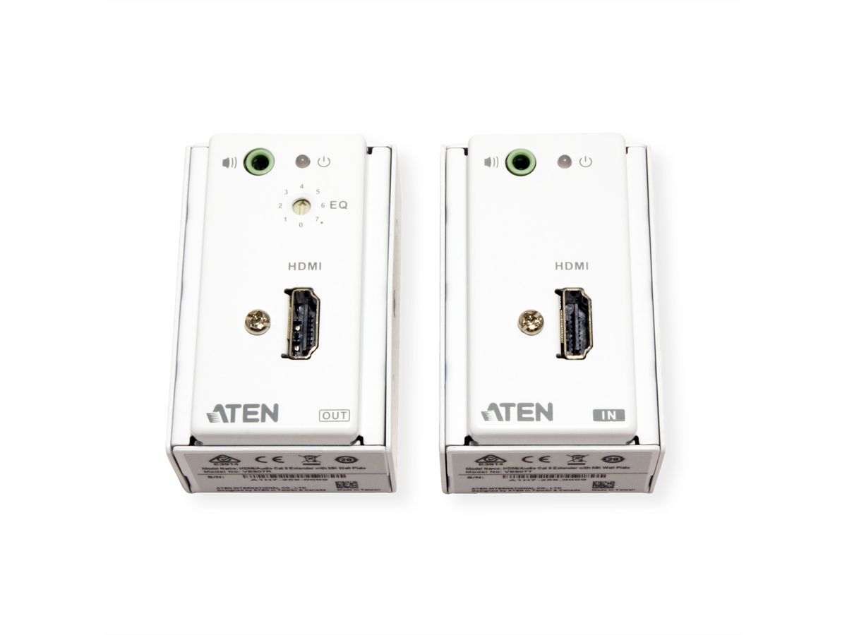 ATEN VE807 HDMI/Audio Cat5 Extender Wandpaneel