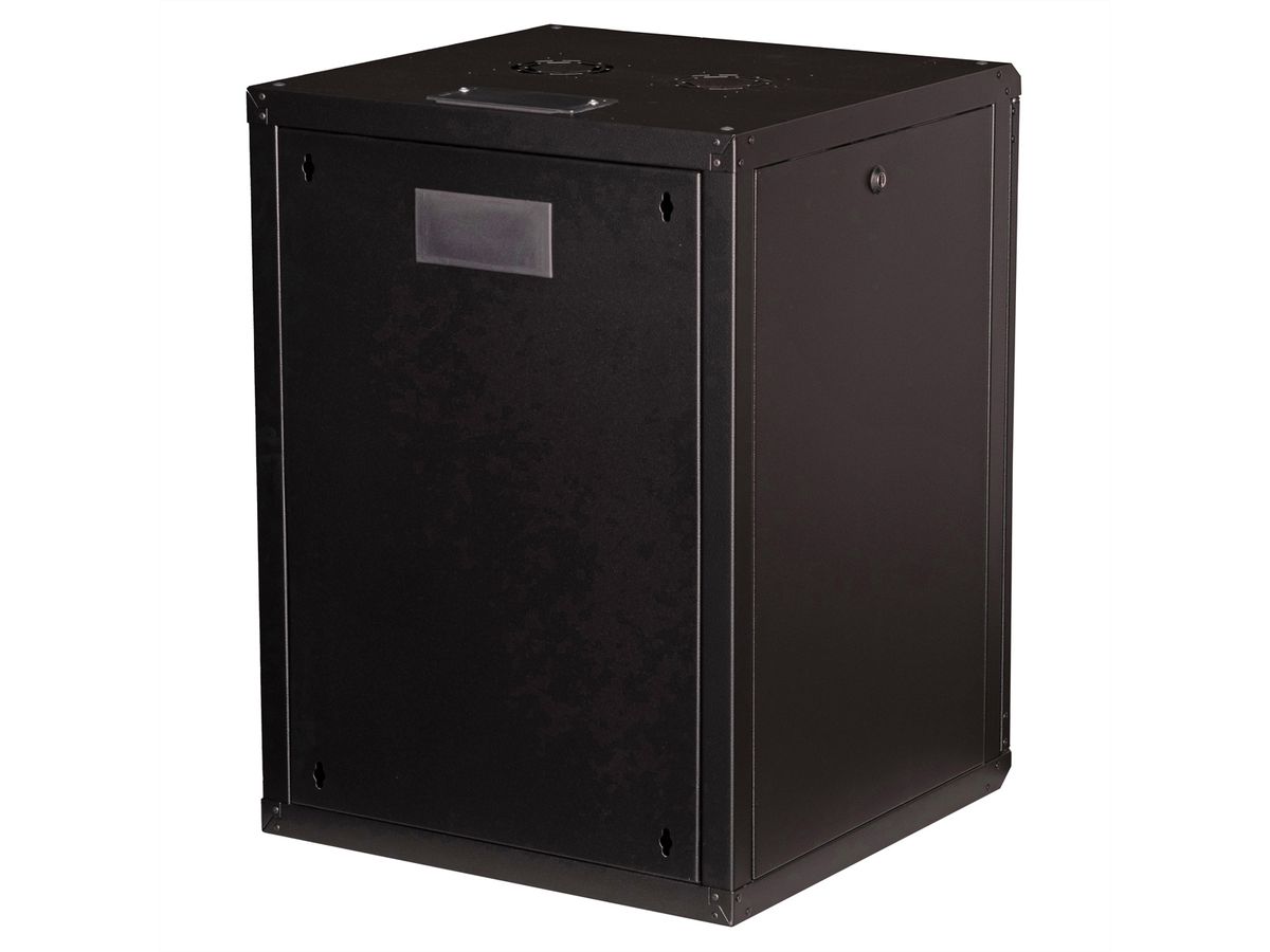 ROLINE 19-inch wandbehuizing Pro 16 U, 600x600 BxD zwart