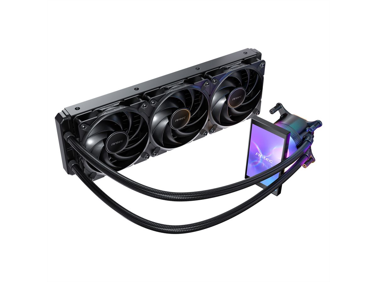 ANTEC Vortex VIEW 360 mit LCD Display, schwarz