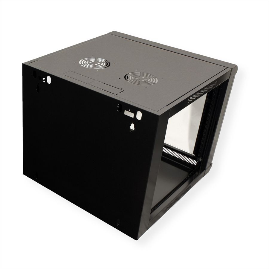 VALUE 19" Wall Mount Rack 6U, 368 x 570 x 450 (HxWxD), black