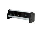 BACHMANN DESK 2xprotective contact USB C, USB Charger 30W GST18