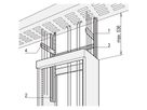 SCHROFF Etsirack bekabeling opbouwframe