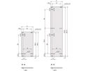 SCHROFF Insteekmodule Frontplaat, niet afgeschermd, voor statische trapeziumvormige handgreep, 3 HE, 10 HE, 2,5 mm, Al, geanodiseerd vooraan, geleidend achteraan