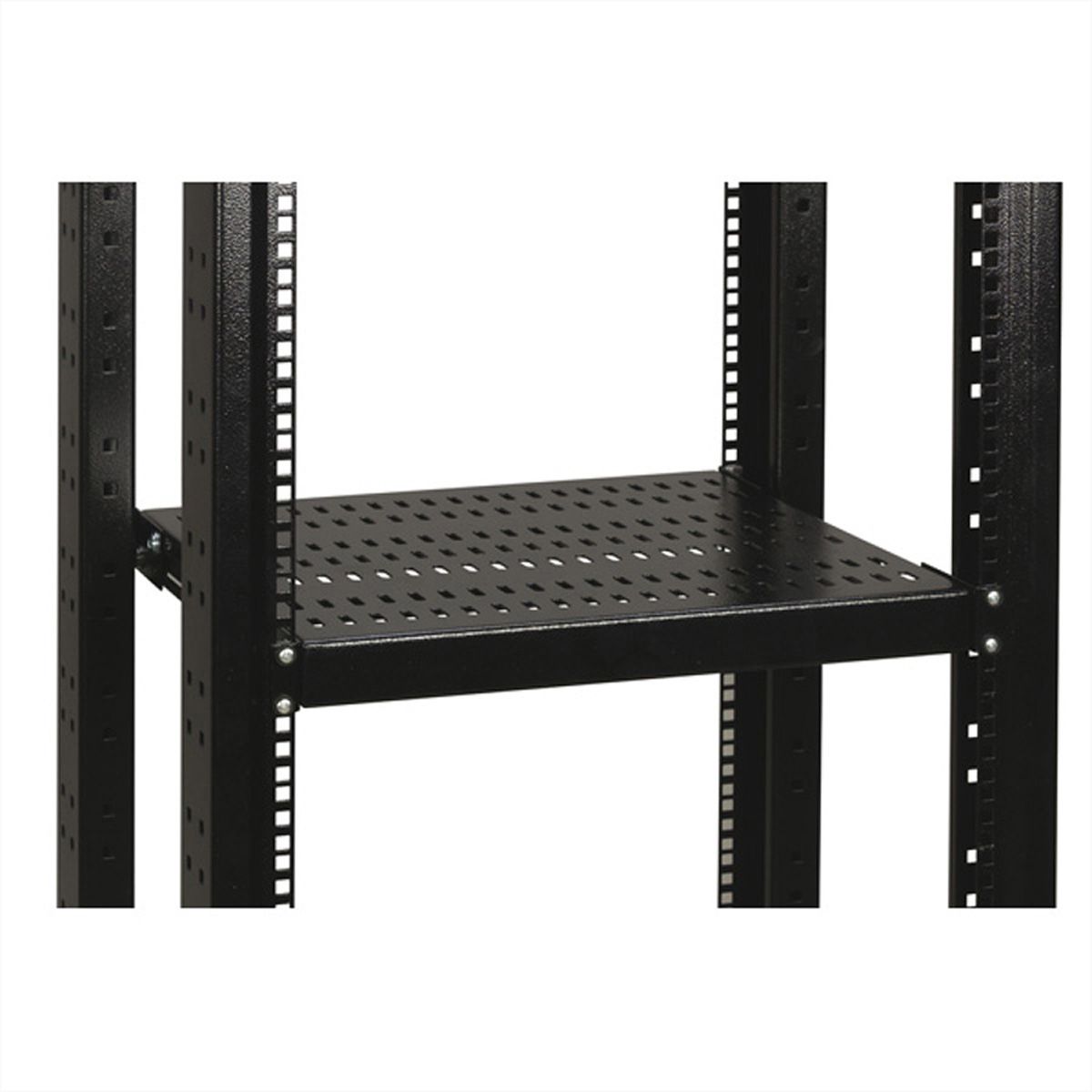 CONTEG 19"-Fachboden fest, 435 x 450 mm, 100kg