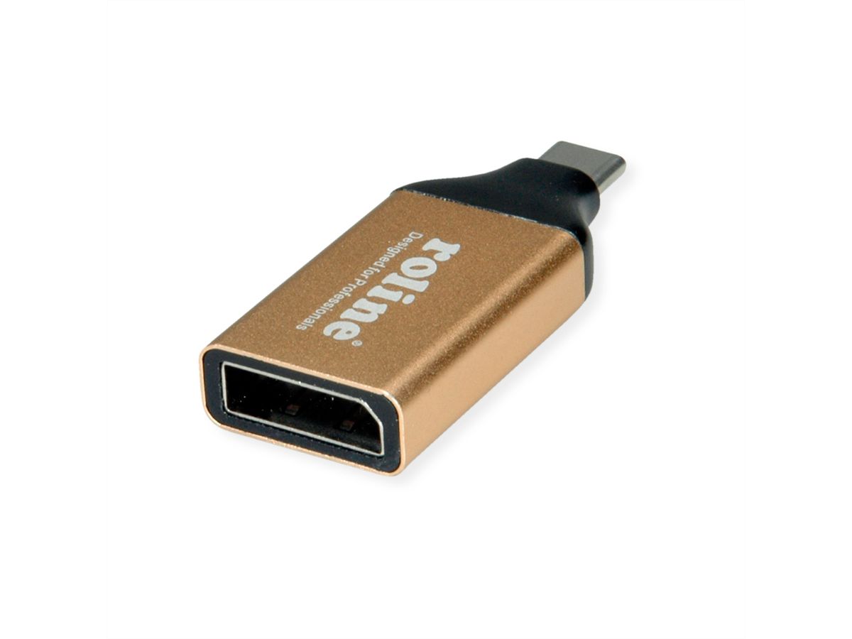 ROLINE GOLD Display Adapter USB Type C - DisplayPort v1.2