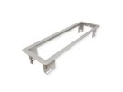 BACHMANN POWER FRAME inbouwframe klein 3-voudig, zilver