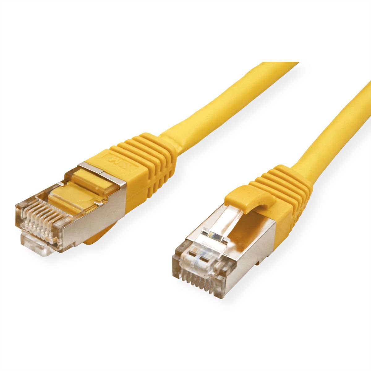 VALUE S/FTP Patch Cord Cat.6 (Class E), halogen-free, yellow, 5 m
