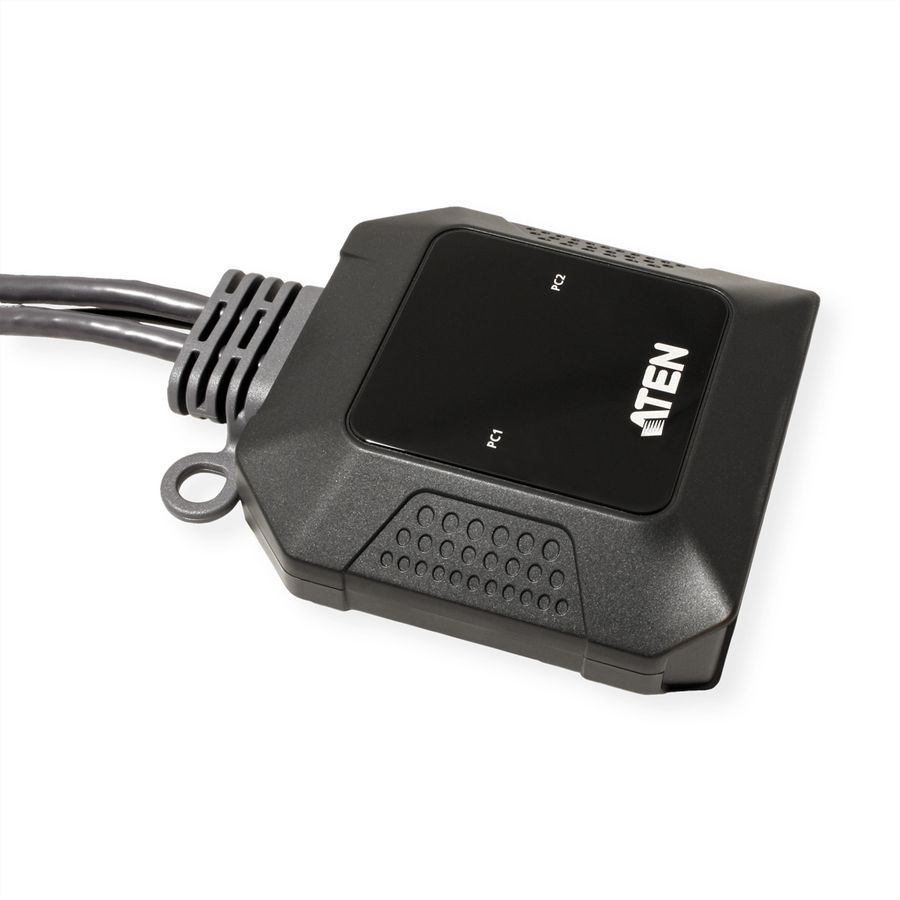 ATEN US3312 2-Poorts USB-C 4K DisplayPort KVM Switch