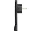 BACHMANN SMART PLUG earthing contact mounting plug, black