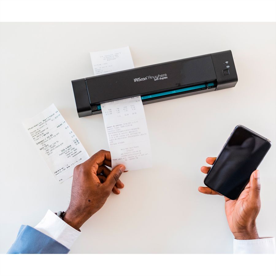 IRIScan Anywhere 6 WIFI Duplex 15PPM, Mobiele batterijscanner
