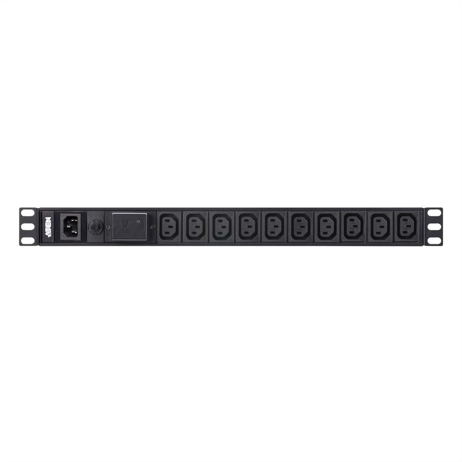 ATEN PE0118SG 1HE 10A 18-poorts basis PDU met overspanningsbeveiliging