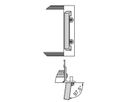 SCHROFF EuropacPRO 19" moduledrager voor moduledrager, zwaar, achteraf af te schermen, met handgreep vooraan, 6 HE, 235 mm