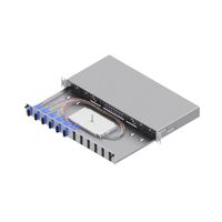 FO Splice Housing, Grade C 19" 1U, 12 ports, 6x SC-duplex, OS2