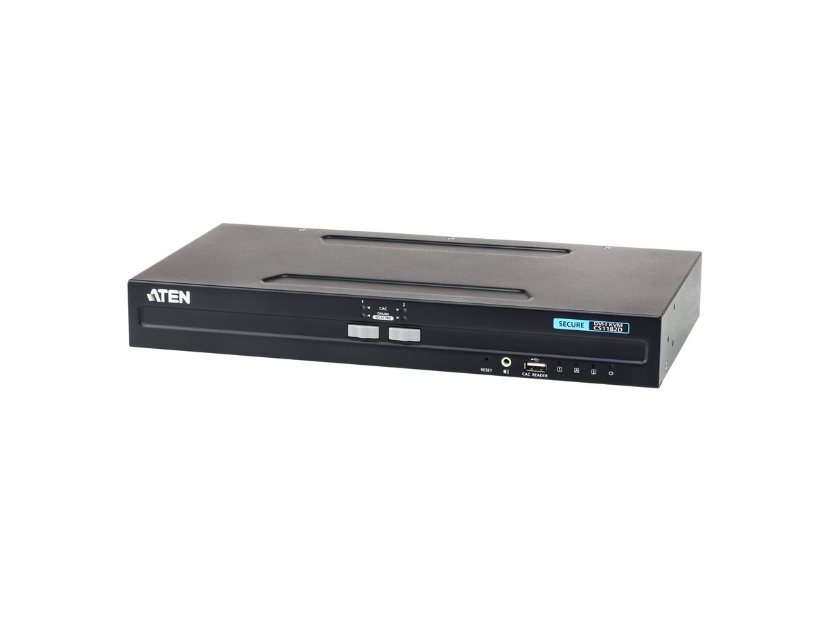 ATEN CS1182D 2-poorts USB DVI Secure KVM switch