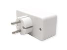 BACHMANN Multistecker 4xEuro , wit 4x2,5A/230V