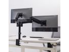 VALUE Dual LCD Monitorarm, 4 draaipunten, tafel montage