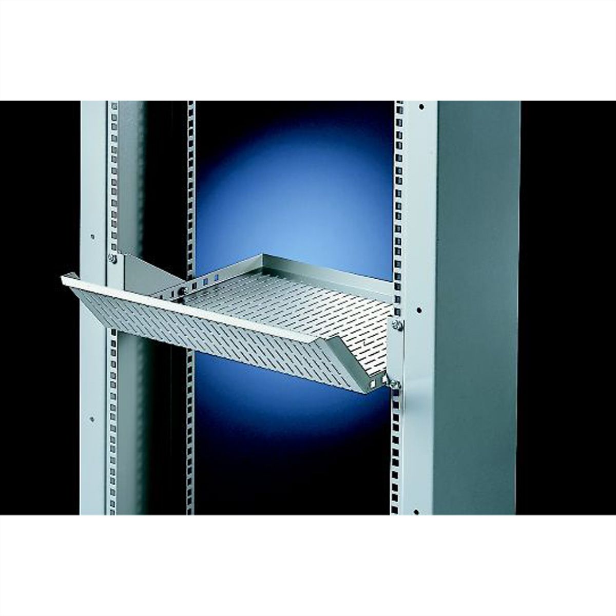 SCHROFF 19" Apparatuurrek, RAL 7035, 2 HE