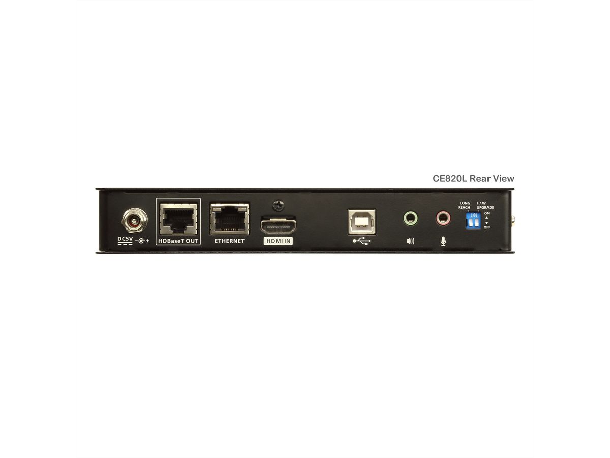 ATEN CE820L USB HDMI HDBaseT 2.0 KVM Extender zonder Ethernet-poort Alleen lokaal