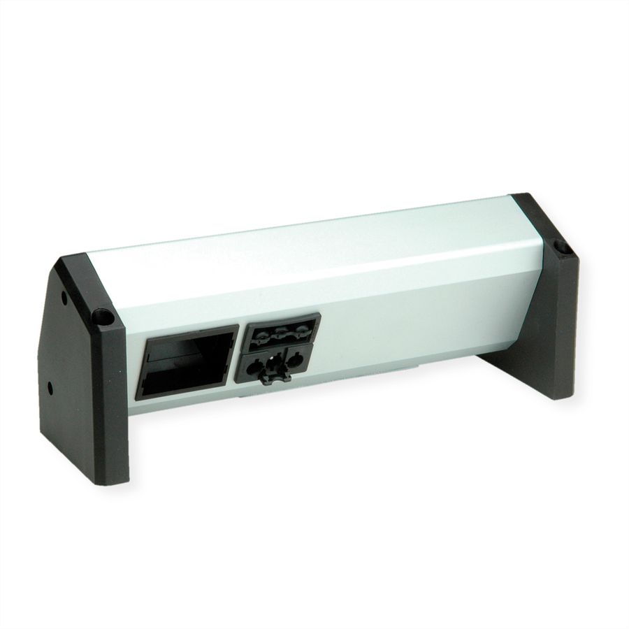 BACHMANN DESK 2xCEE7/3 1xCM GST18, black