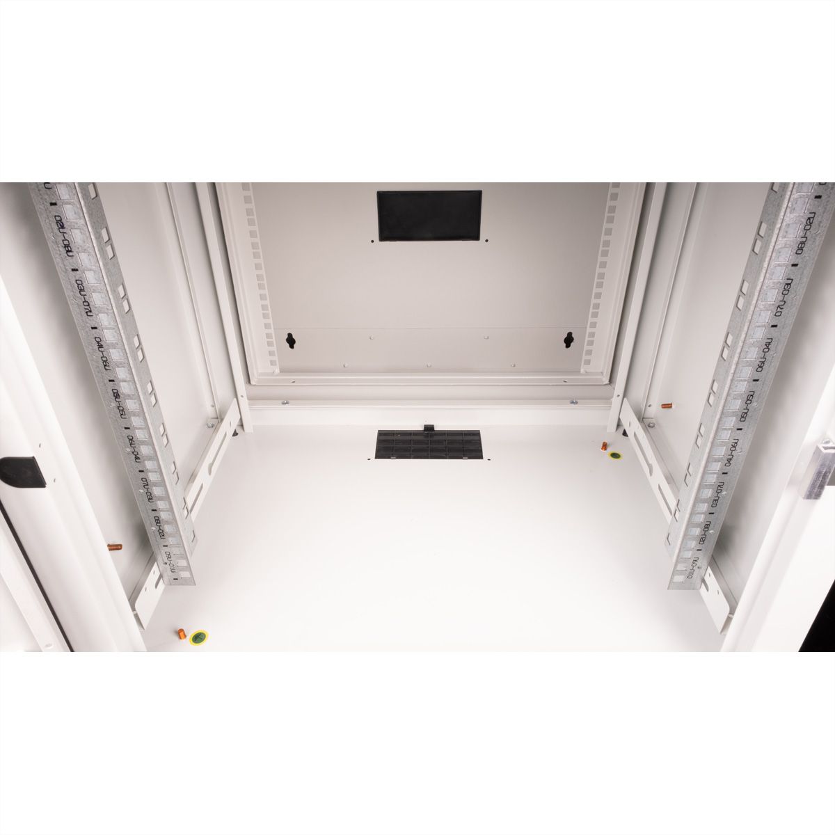 ROLINE 19-inch wall-mounted housing Pro 9 U, 600x600 WxD two-part swivelling grey