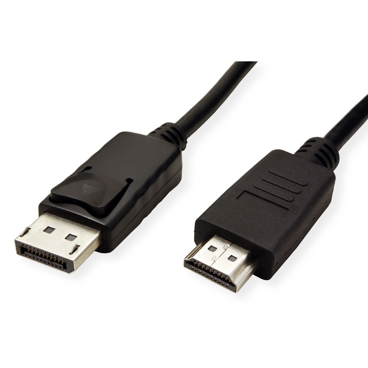 ROLINE GREEN DisplayPort Kabel DP - HDMI, M/M, zwart, 2 m