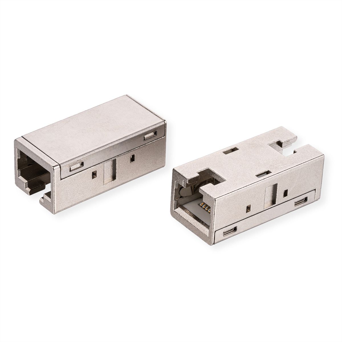 ROLINE RJ45 koppelstuk, afgeschermd, Cat.6A (Class EA), metalen behuizing