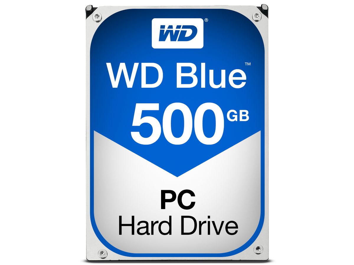 Western Digital Blue internal hard drive 500 GB 7200 RPM 32 MB 3.5" Serial ATA III
