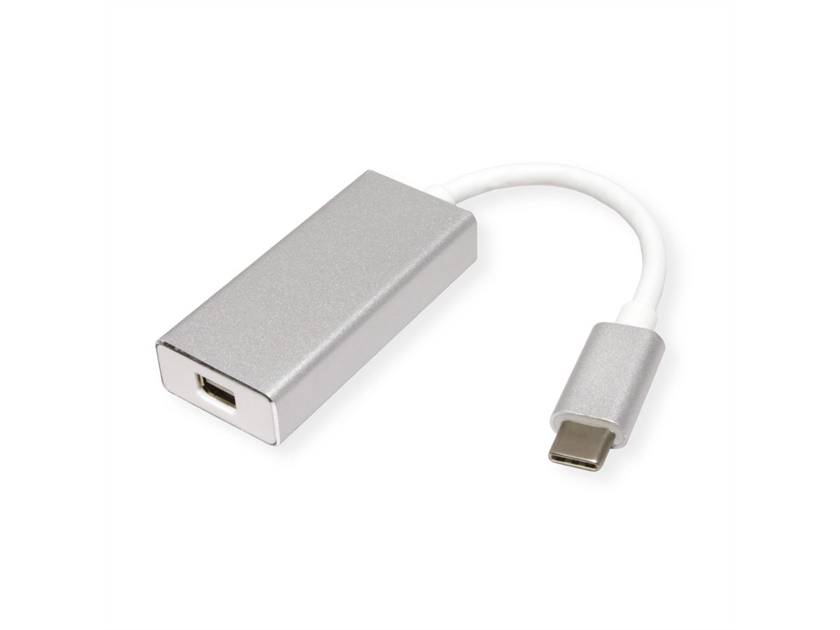 ROLINE Type C - Mini DisplayPort Adapter, v1.2, M/F