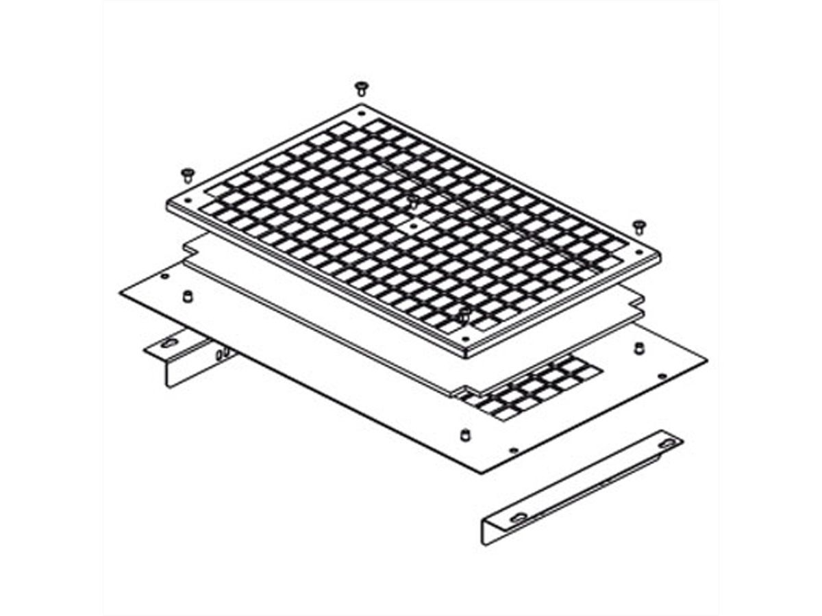 CONTEG DP-VER-031F Bevestigingskit met Filter tbv ventilatie unit