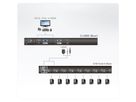 ATEN CL3800NW KVM Console USB HDMI DVI VGA Dual Rail met Duitse toetsenbord indeling