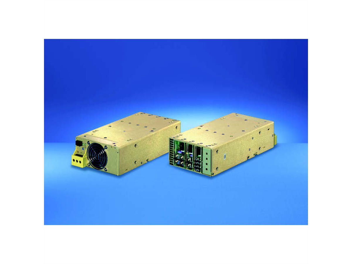 SCHROFF AC/DC, Open Frame, 600 W, quad - NETZGERAET MP4 2E-1D-4LL-00