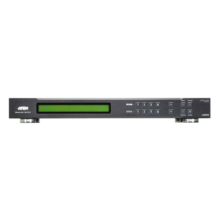 ATEN VM5404HA 4x4-HDMI-Matrix-Switch mit Skalierfunktion