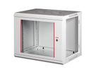 ROLINE 19" Wall Cabinet Basic Plus 9U, 600x450 BxT grey